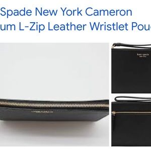 Kate Spade Cameron Leather Wristlet